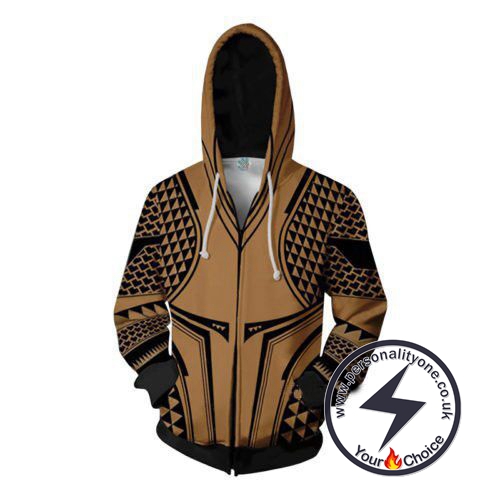 Aquaman Hoodie - Arthur Curry Zip Up Hoodie #19HW02